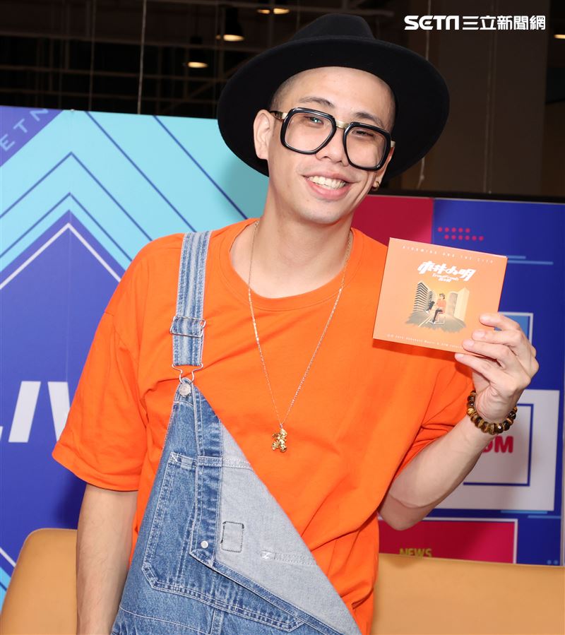 呂士軒安安大明星(唱片宣傳) 。（記者邱榮吉/攝影）