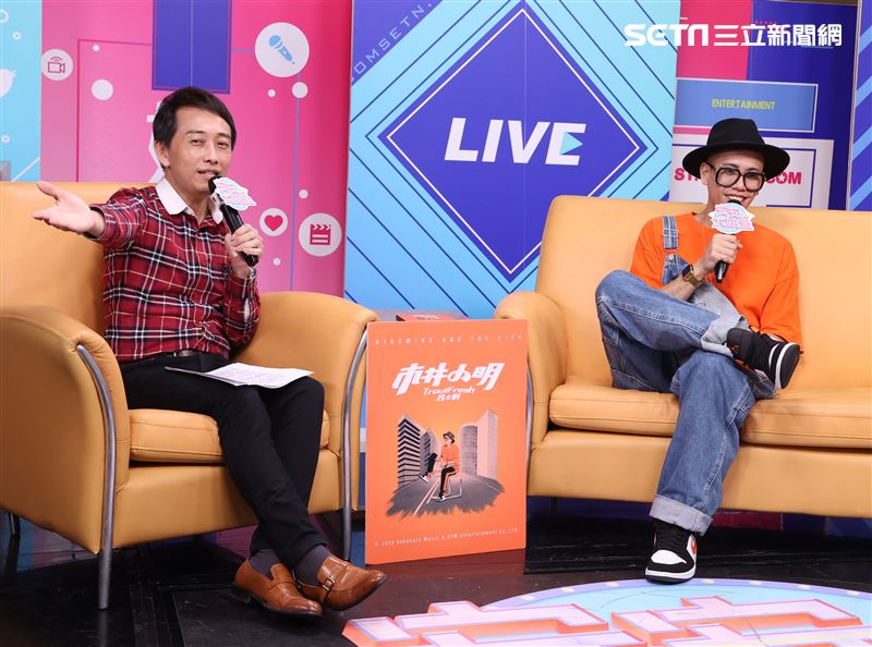 呂士軒安安大明星(唱片宣傳) 。（記者邱榮吉/攝影）