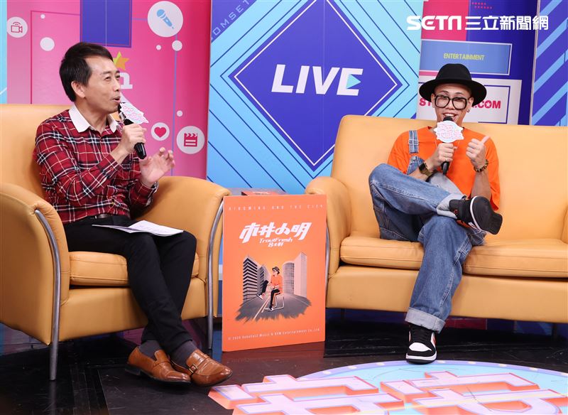 呂士軒安安大明星(唱片宣傳) 。（記者邱榮吉/攝影）