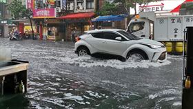 宜蘭縣宜蘭市淹水（圖／翻攝自宜蘭知識+）