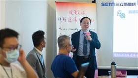 台北榮民總醫院感染科醫師林錫勳（記者陳弋攝影）