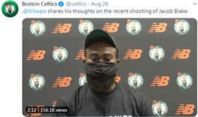 ▲Jaylen Brown挑戰想回家的球員。（圖／翻攝自推特）