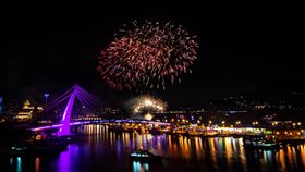 漁人碼頭煙火秀日期確定（新北市政府提供）