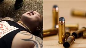 館長中槍…被子彈打到啥感覺？網揭密（組合圖／翻攝自館長臉書、Pixabay）