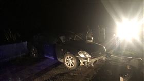 台中陸配倒車輾斃丈夫　慘卡車底身亡（圖／翻攝畫面）