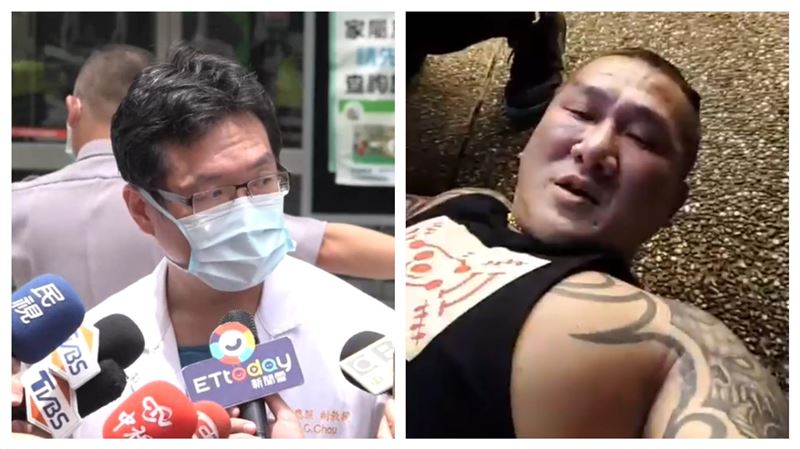 館長手腳中3槍　林口長庚揭最新傷勢