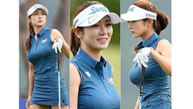 ▲韓國高球美女選手安素鉉。（圖／截自韓國媒體）