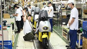 ▲機車、生產線、工廠、台鈴Suzuki、Saluto、eReady。（圖／鍾釗榛攝影）