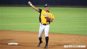 ▲中信兄弟二壘手王勝偉。（圖／記者劉彥池攝影）