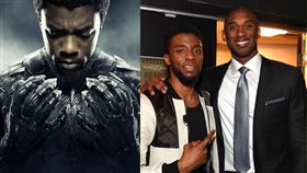 查德威克鮑斯曼曾與科比布萊恩合照讓粉絲心痛。（圖／翻攝自查德威克鮑斯曼IG）