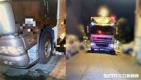 南投酒醉路倒男遭輾斃／翻攝畫面