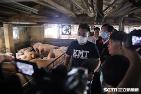 江啟臣 花蓮 養豬農 圖／國民黨提供