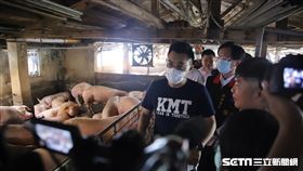 江啟臣 花蓮 養豬農 圖／國民黨提供