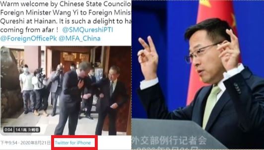 哀鳳推文被抓包　他狠酸趙立堅網笑了