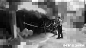 男中刀倒妻娘家門前／翻攝畫面