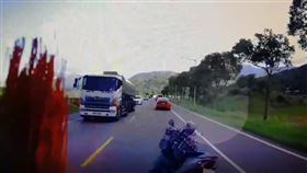 離奇車禍,打滑,花蓮,油罐車