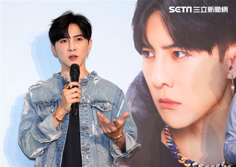 睽違9年唐禹哲也終於以歌手的身份親自作詞作曲，在台灣發行全新單曲〈算了吧〉、〈DOWN〉。（記者邱榮吉/攝影）