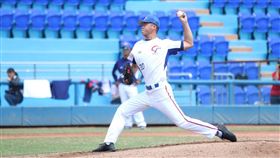 張景淯先發5局飆5K失一分。（圖／棒協提供）