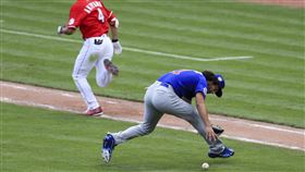 達比修有對決秋山翔吾。（圖／美聯社／達志影像）