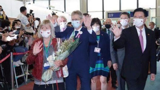捷克議長抵台訪問　蔡英文：台捷友好