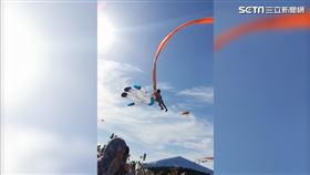 風箏節,新竹,狂甩,纏脖,命懸一線