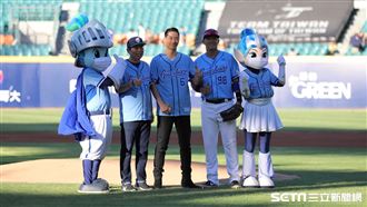 AKIRA開球　林志玲來加油好吃驚