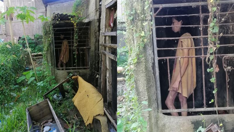 小村莊鐵籠關女人　村民：關25年了