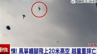 風箏捲女童幸運獲救　5年前他卻摔死