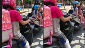 外送員　腳受傷（圖／翻攝自爆廢公社公開版）