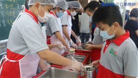 侯友宜,營養午餐,學校,學生
圖/新北市教育局提供
