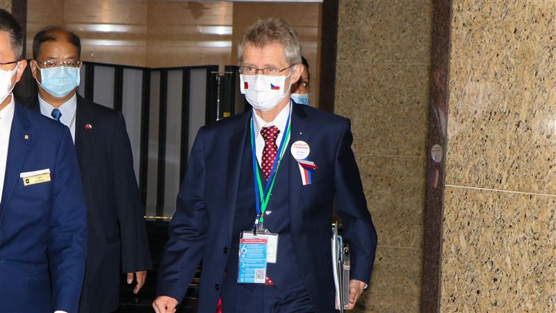 非邦交議長第一人　韋德齊明立院演說