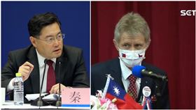 捷克,韋德齊,中國,秦剛（組合圖／翻攝自中國外交部、資料照