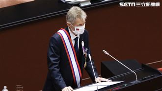 捷克議長中文說我是台灣人　全場鼓掌