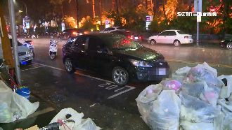 酒駕載友自撞燈桿　見警盤查竟加速逃