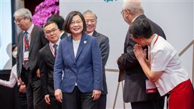 蔡英文出席「第四屆『總統創新獎』頒獎典禮」。（圖／總統府提供）