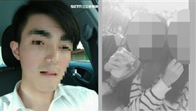 高雄少女　失蹤（合成圖／羅姓男子臉書、爆廢公社）