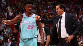 NBA／熱火主帥：巴特勒不是毒瘤
NBA,季後賽,邁阿密熱火,Jimmy Butler,士官長,Erik Spoelstra,毒瘤
翻攝自推特