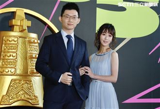 廣播金鐘獎由廣播人瑪麗與網路KOL視網膜跨界攜手主持。（圖／記者林聖凱攝影）