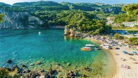 ▲希臘科孚島。（圖／翻攝自推特）