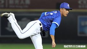 ▲富邦悍將投手王尉永。（圖／記者劉彥池攝影）