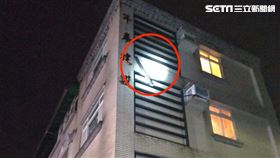 基隆,鐵框,鋼筋,脖子,命危,