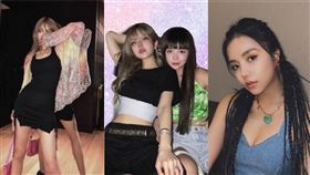 周揚青曝神秘交友圈…同框女團隊長THE9-安崎（圖／翻攝自微博）