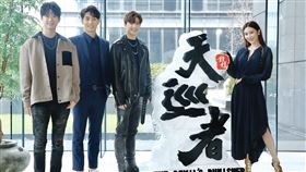 曾莞婷、管麟,王碩瀚,洪言翔。（記者林聖凱攝影