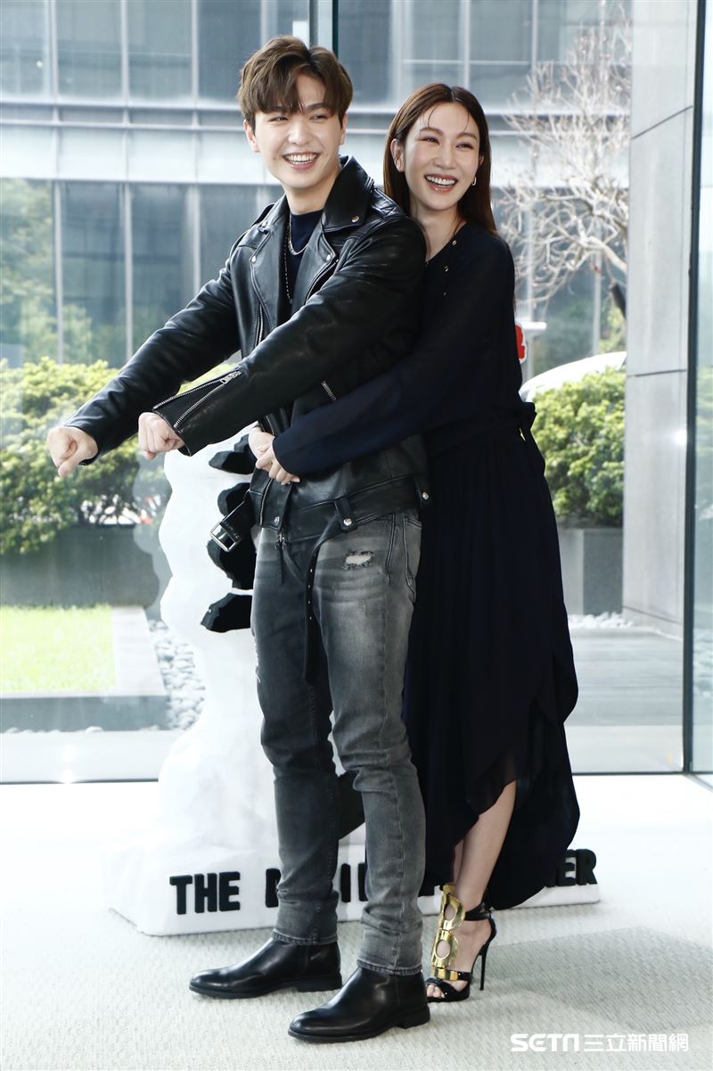 三立新戲《天巡者》曾莞婷帶管麟,王碩瀚,洪言翔亮相。（圖／記者林聖凱攝影）