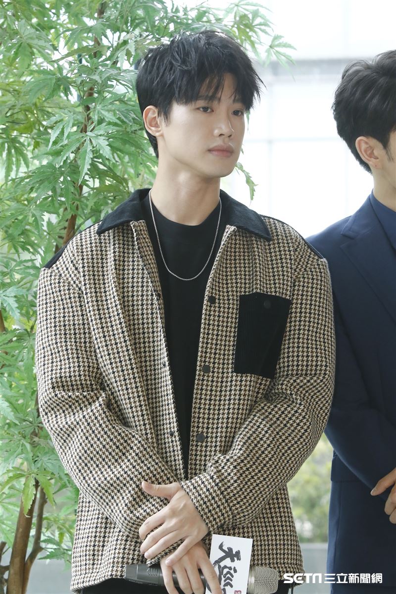 三立新戲《天巡者》曾莞婷帶管麟,王碩瀚,洪言翔亮相。（圖／記者林聖凱攝影）