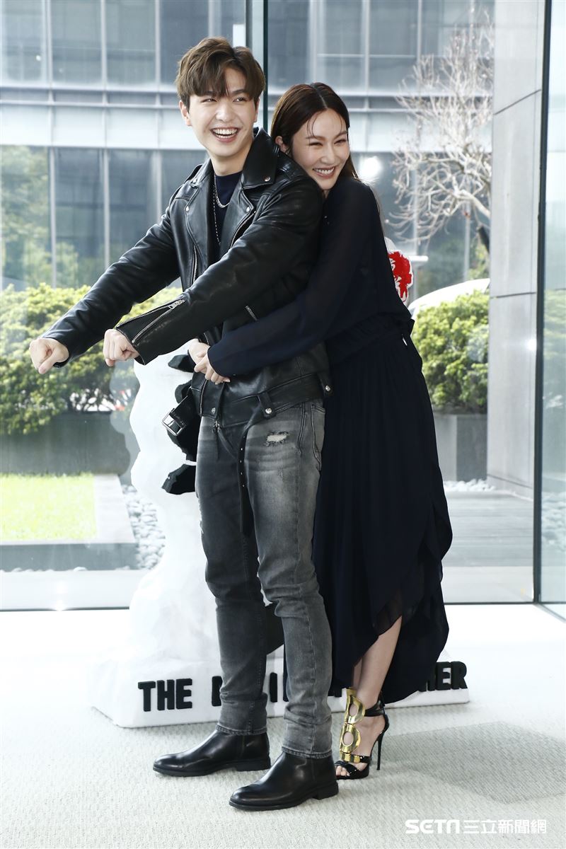 三立新戲《天巡者》曾莞婷帶管麟,王碩瀚,洪言翔亮相。（圖／記者林聖凱攝影）