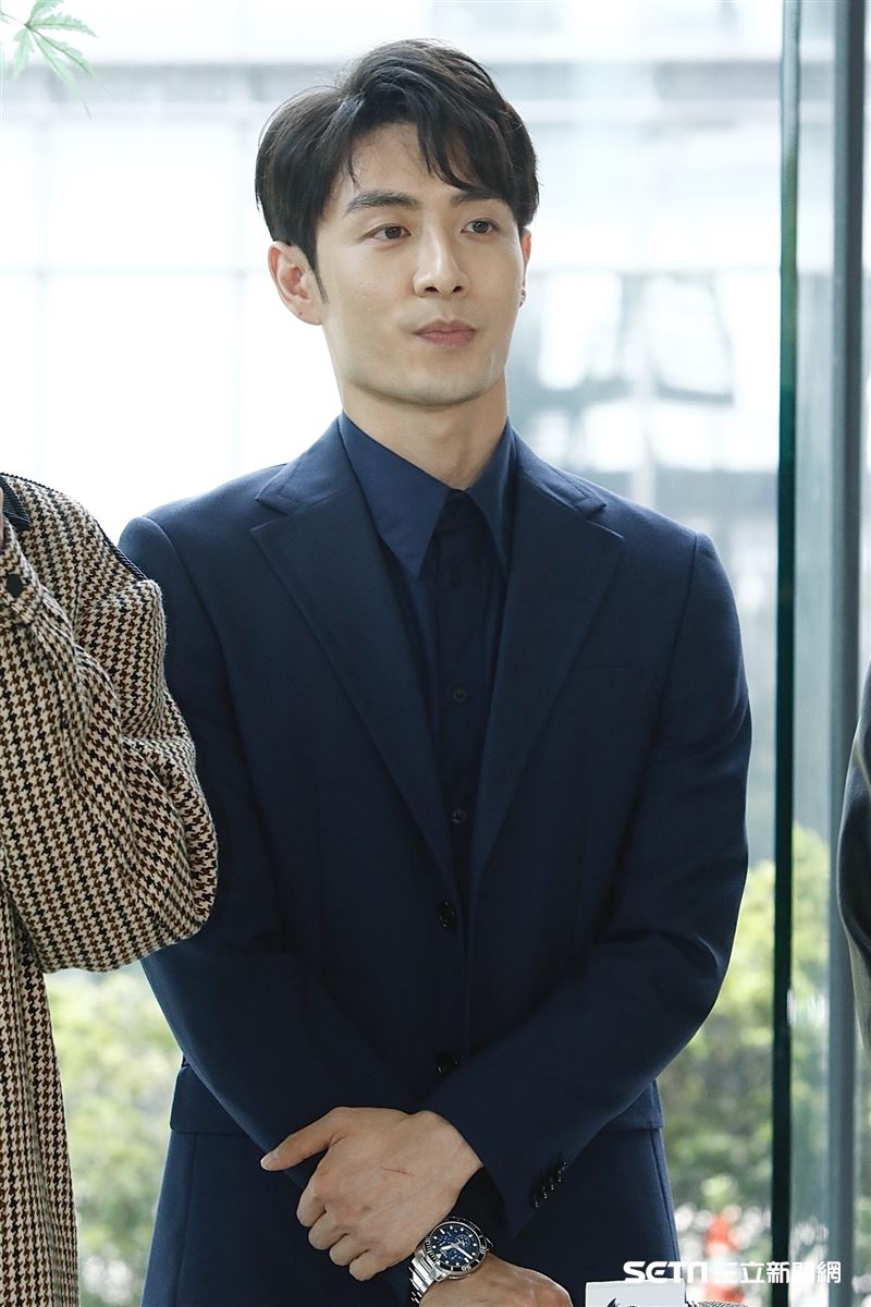 三立新戲《天巡者》曾莞婷帶管麟,王碩瀚,洪言翔亮相。（圖／記者林聖凱攝影）