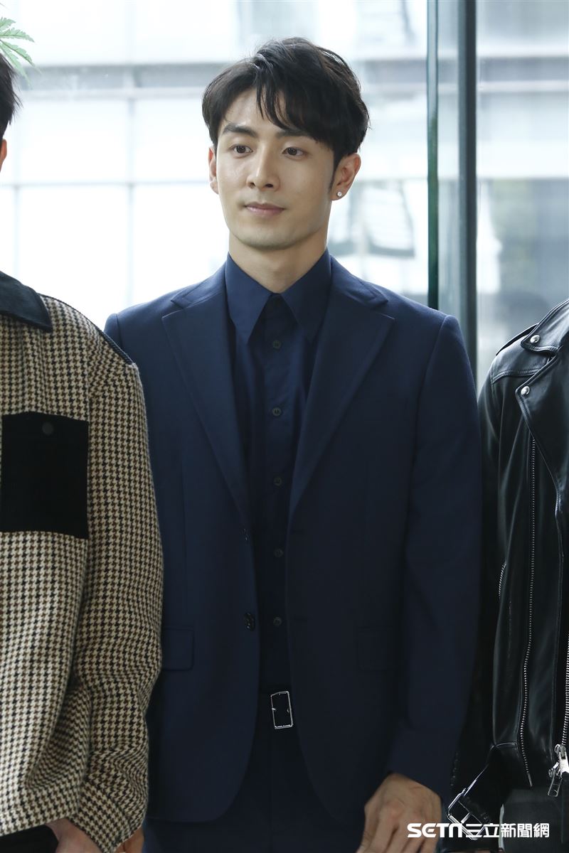 三立新戲《天巡者》曾莞婷帶管麟,王碩瀚,洪言翔亮相。（圖／記者林聖凱攝影）