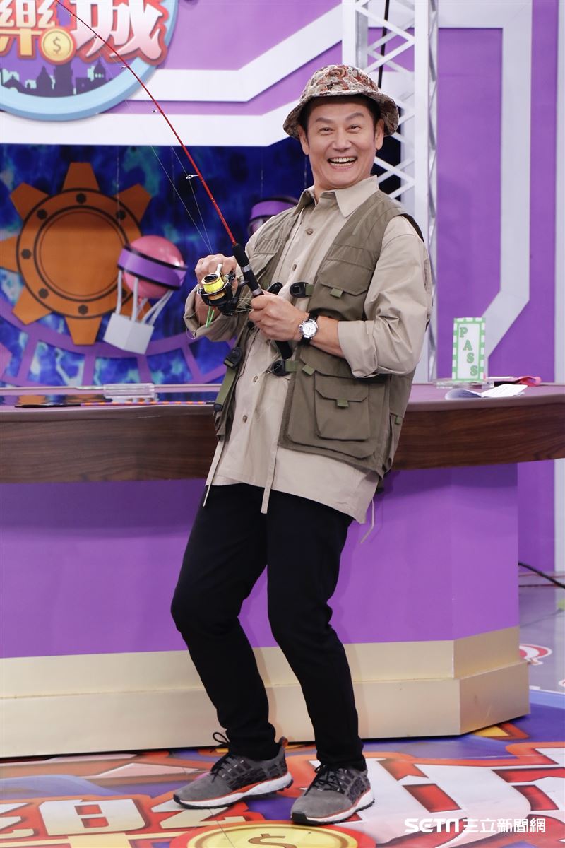 徐乃麟與林真亦出席《星光歡樂城》第三季首錄記者會。（圖／記者林聖凱攝影）