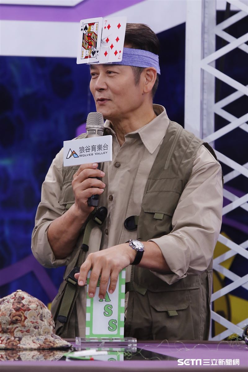 徐乃麟與林真亦出席《星光歡樂城》第三季首錄記者會。（圖／記者林聖凱攝影）